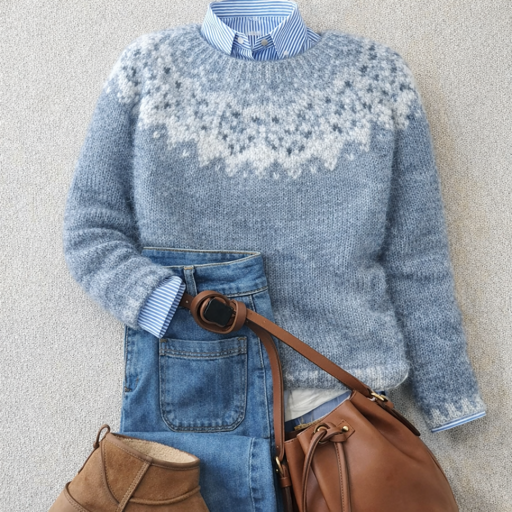 Sarah™ | Heritage Nordic Knit Sweater