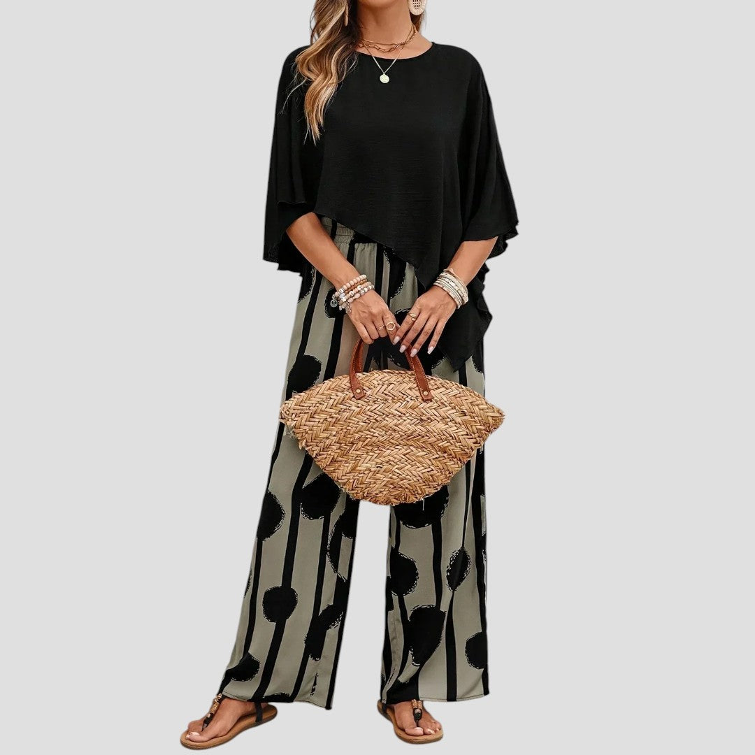 VITTORIA™|COORDINATO DONNA STAMPATO