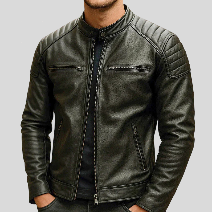 Samuele™ – Giacca in Pelle Premium