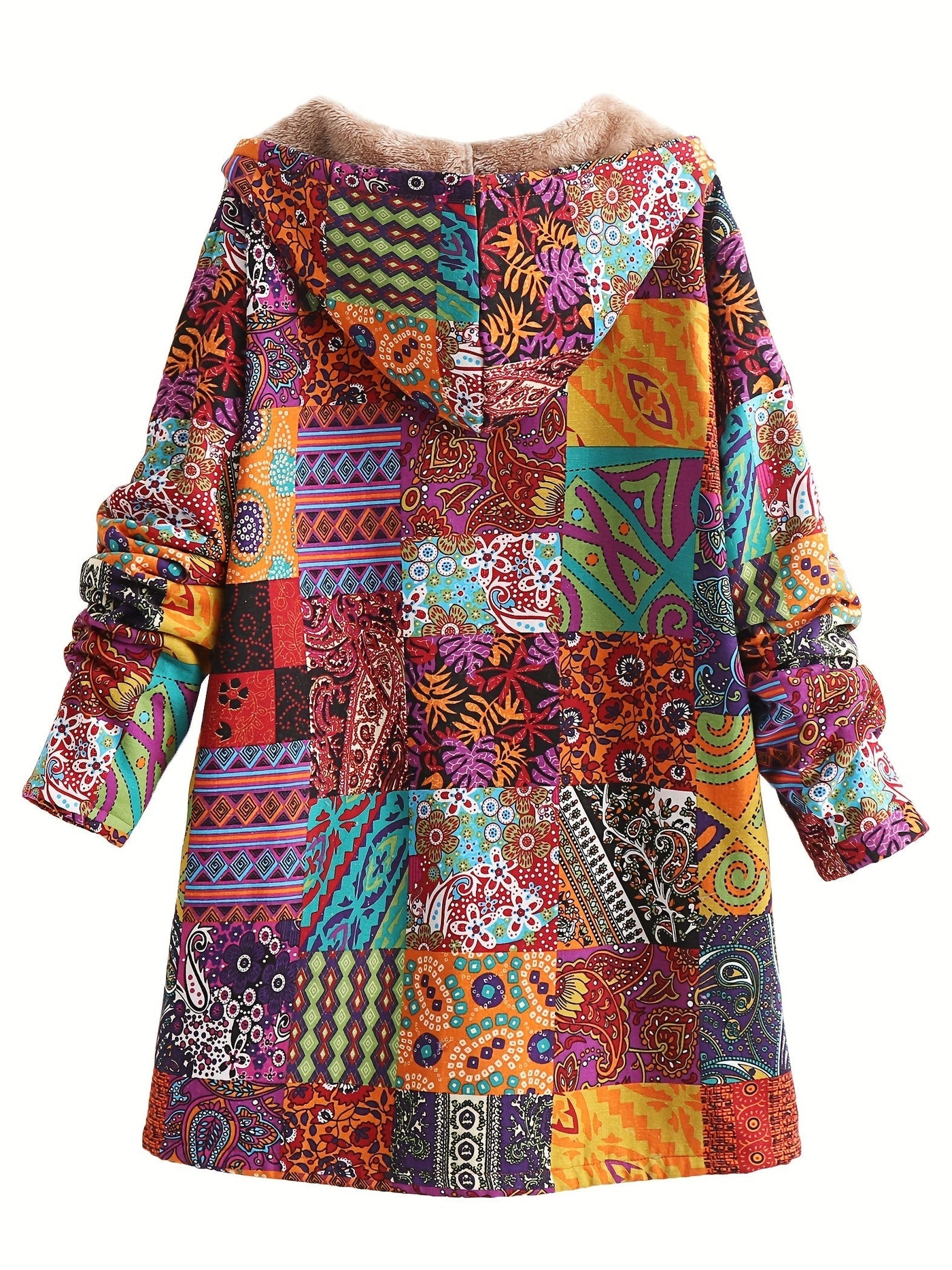 LYDIA™|CAPPOTTO PATCHWORK BOHO