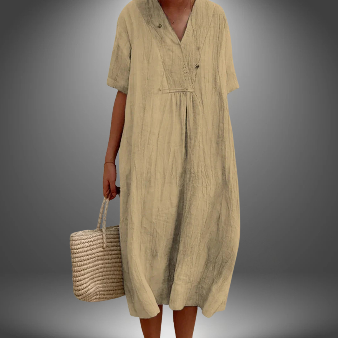 FEDERICA™|ABITO CON SCOLLO A V