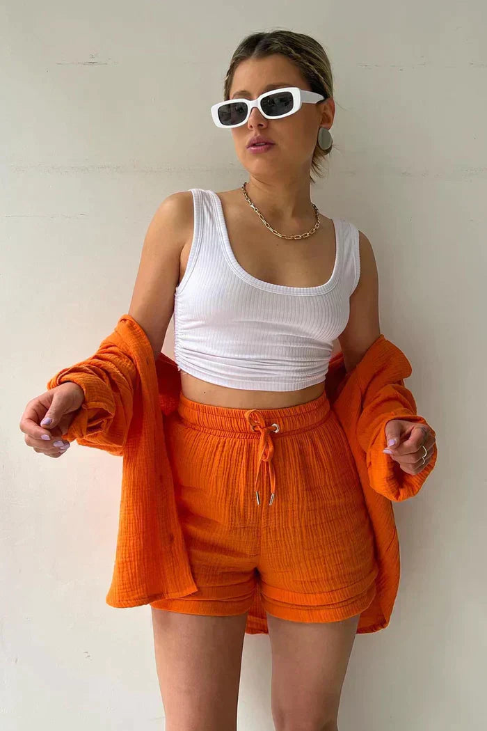 FLORIANA™|COORDINATO ESTIVO ELEGANTE