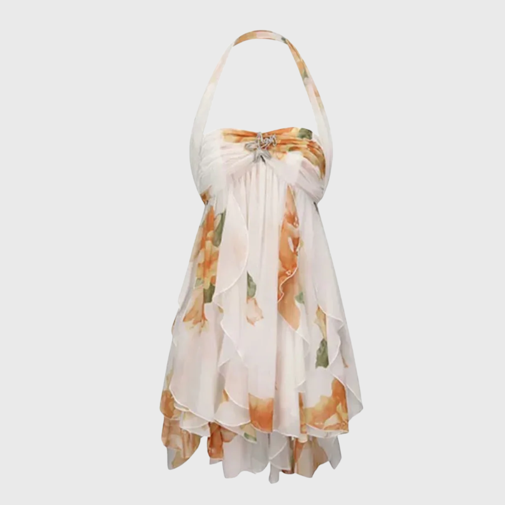 Alessia™|Miniabito Floreale Estivo