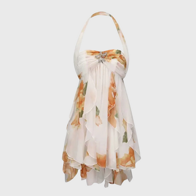 Alessia™|Miniabito Floreale Estivo