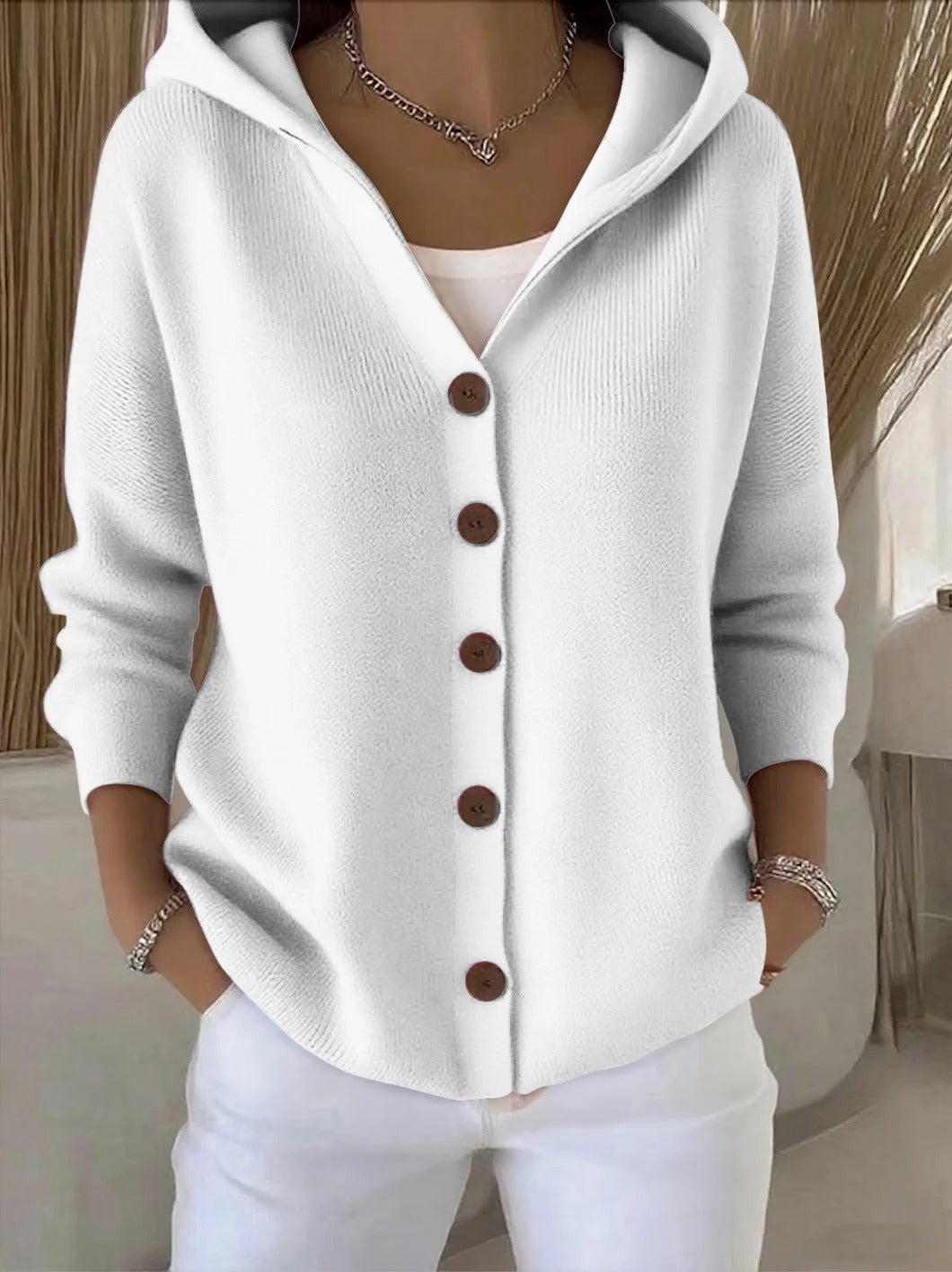Francesca™ | Cardigan Elegante a Maniche Lunghe