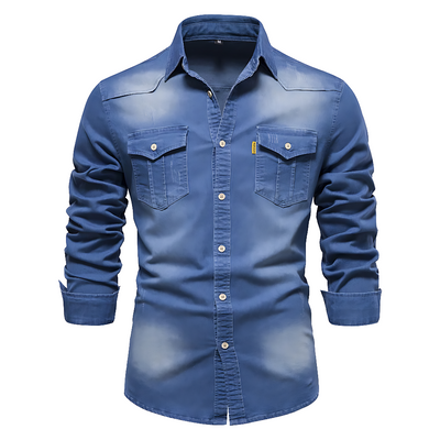 Gabriele™ | Camicia in Denim di Cotone di Alta Qualità